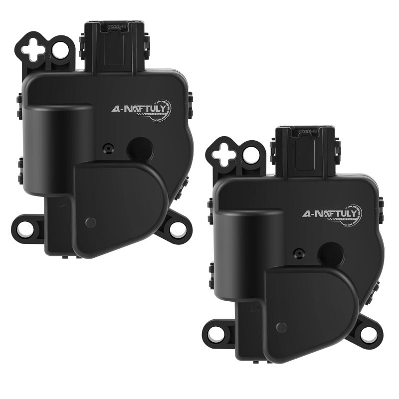 HVAC Blend Door Actuator Compatible with Chrysler 300 Town and Country Dodge Challenger Charger Dakota Grand Caravan Magnum Mitsubishi Raider Ram CV Volkswagen Routan 604024 68033337AA 2Pcs
